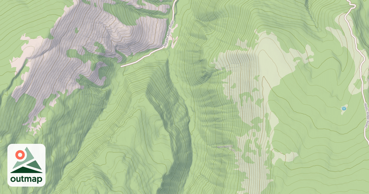 Map of Red Canyon