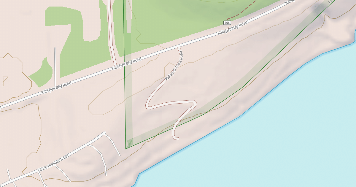 Map preview of KALISPELL TRACT