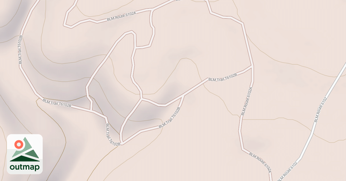 Map of Blm 6102b