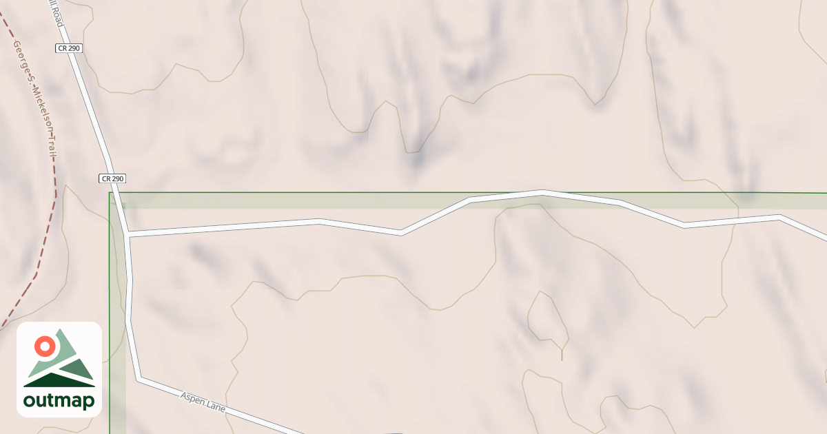 Map of ASPEN LANE