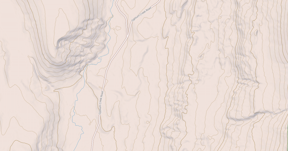 Map preview of GYPSUM CREEK WEST