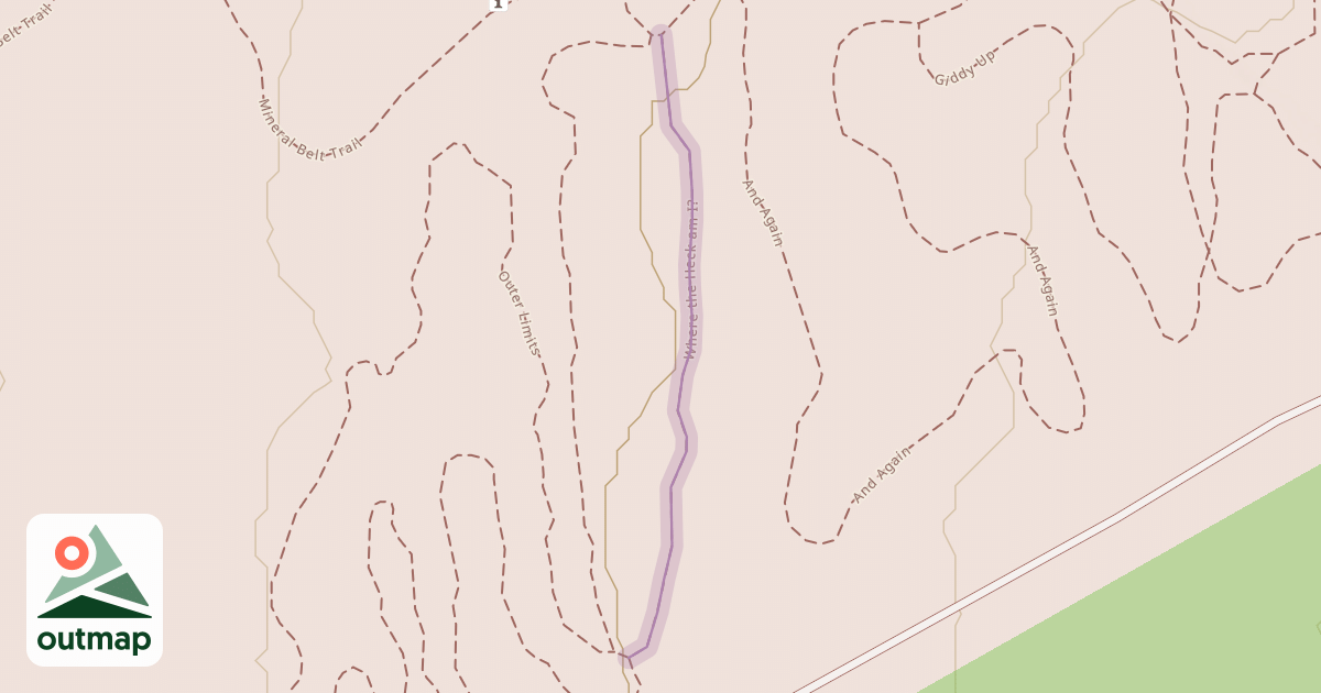 Map of Where the Heck am I?