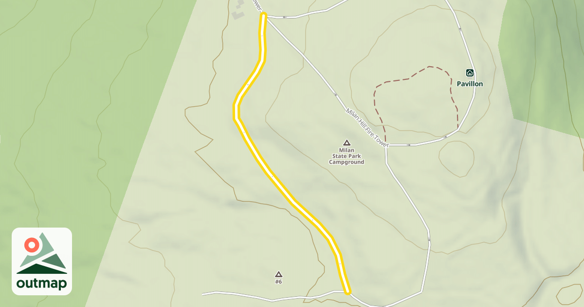 Map of Bear Waddle