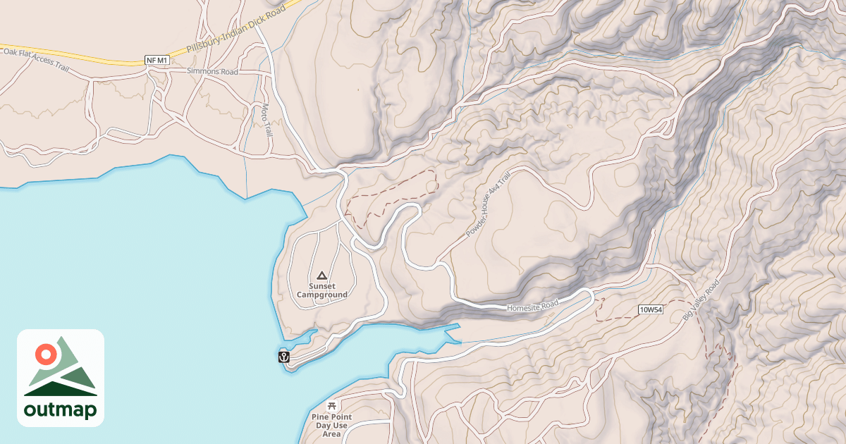 Map of HOMESITE