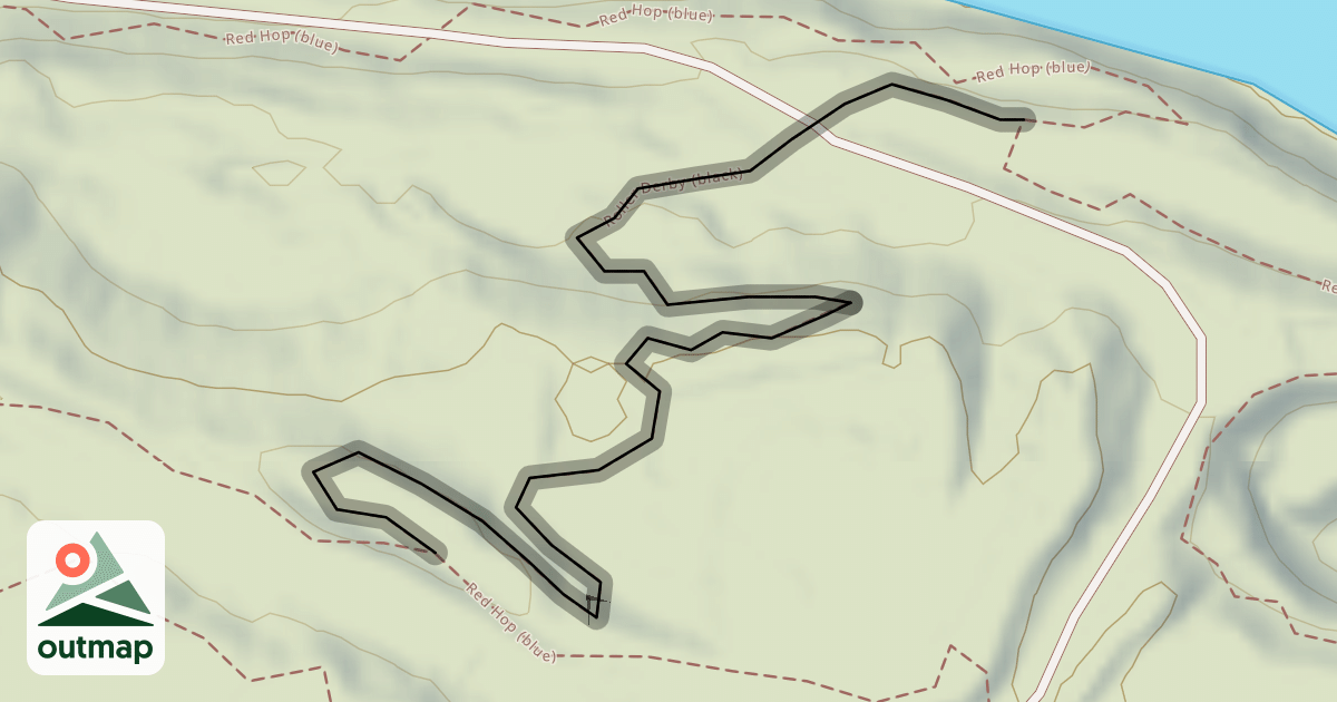 Map of Roller Derby (black)