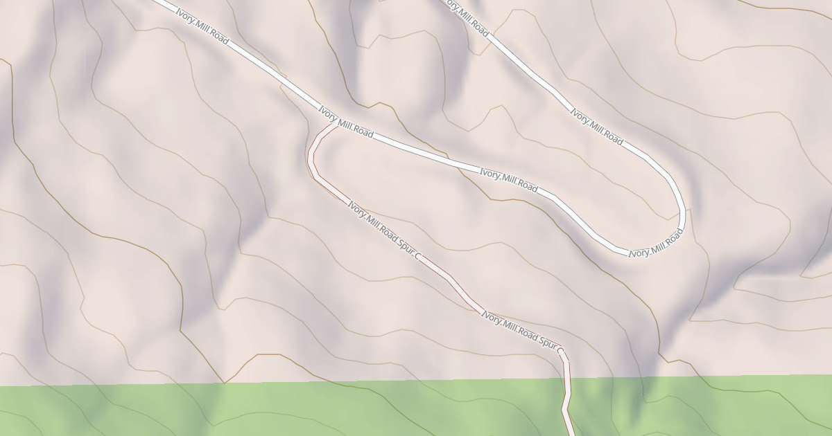 Map preview of IVORY MILL SPUR C