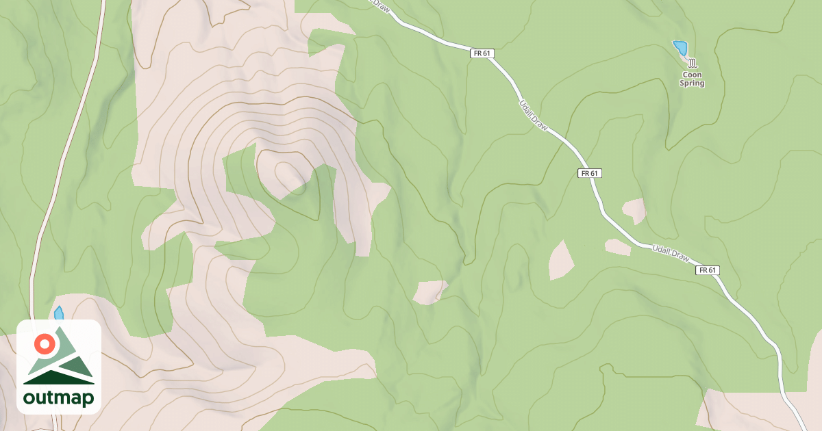 Map of USFS National Forest System Roads {08B20156-303D-475E-8316-891685D35A55}