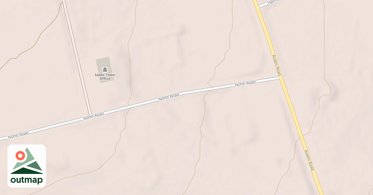 Map of North Rd