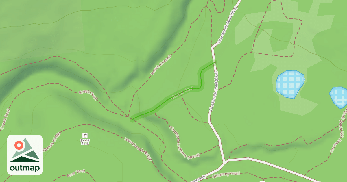 Map of Corner Trail in Broome