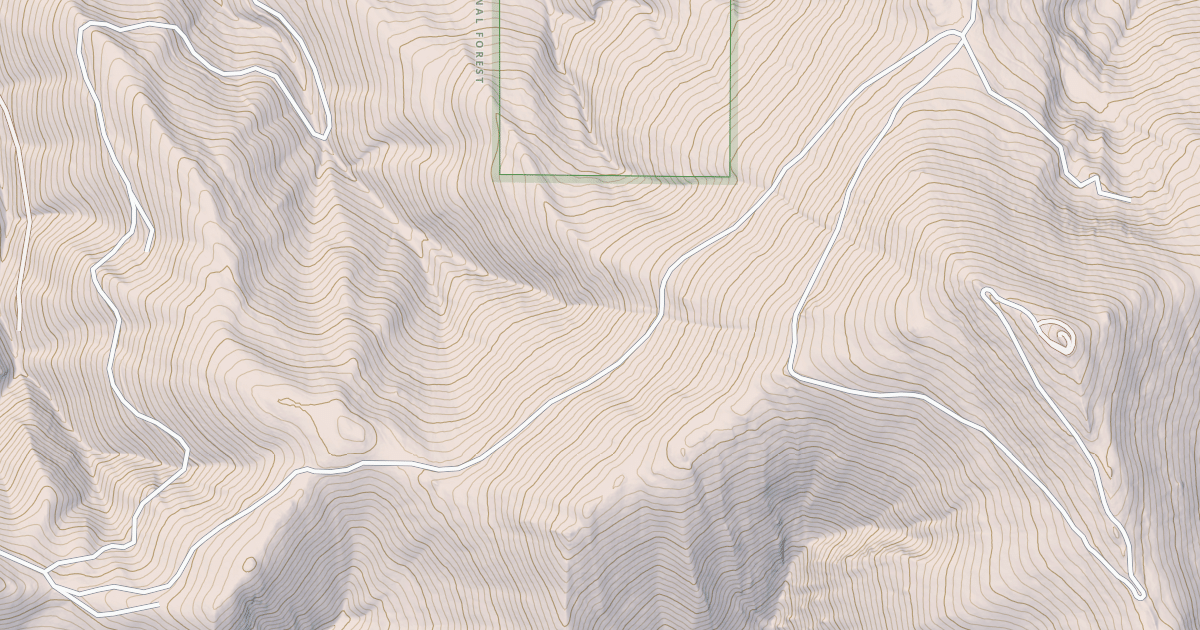 Map preview of PATRICKS KNOB