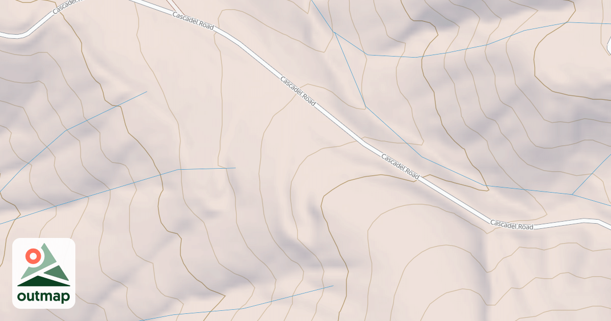 Map of CASCADEL ROAD T1