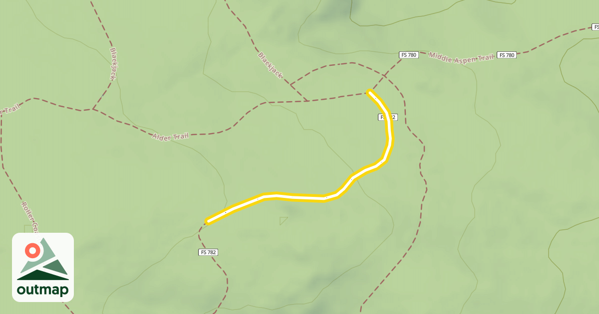 Map of Lower UW Trail