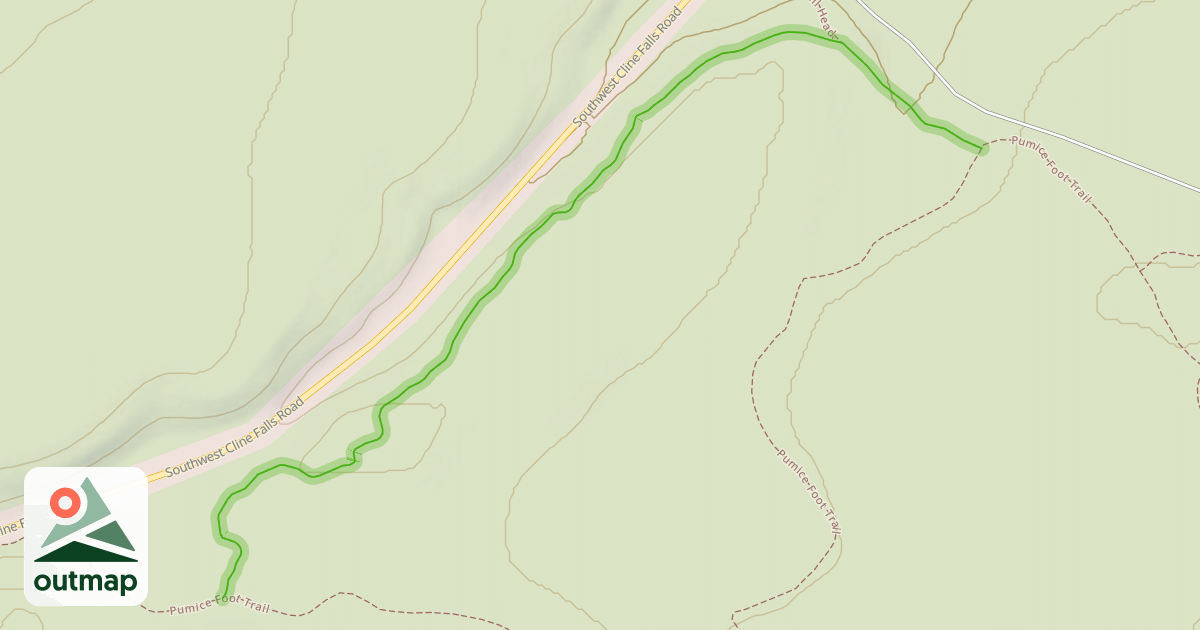 Map of Oregon Sunshine Trail