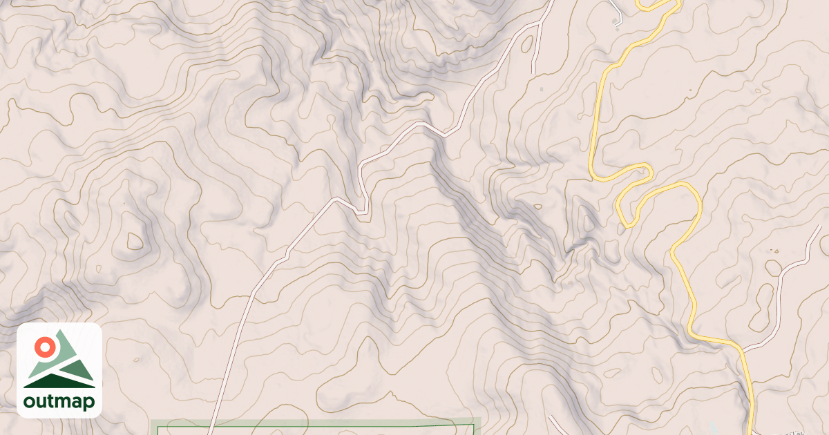 Map of Death Valley