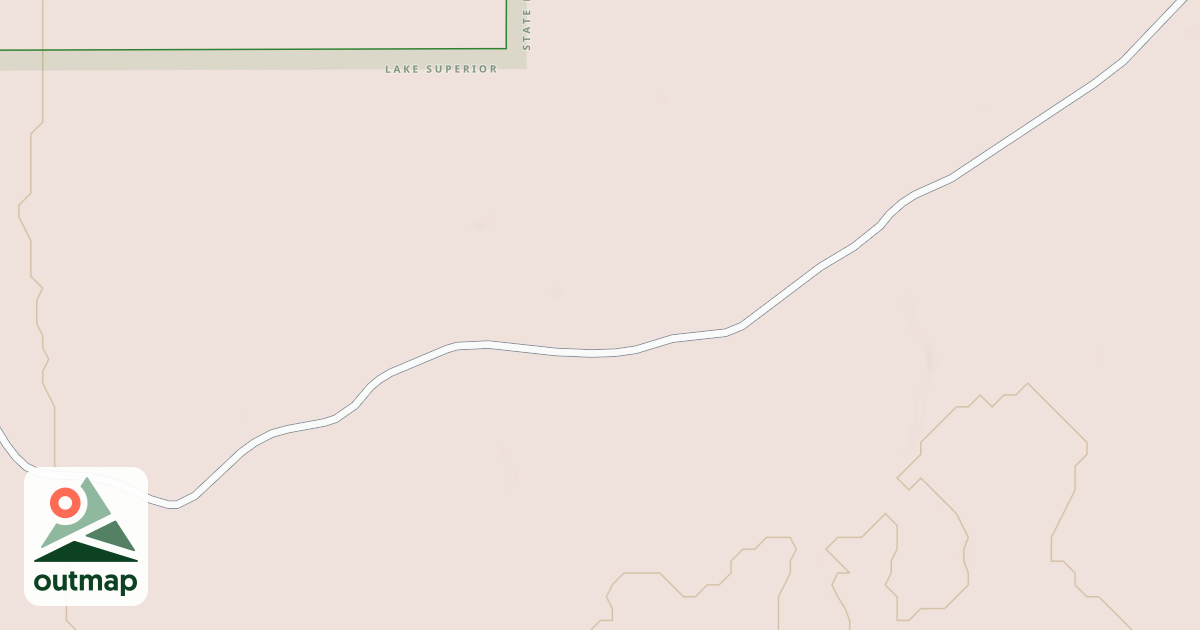 Map of Drummond Island Trail