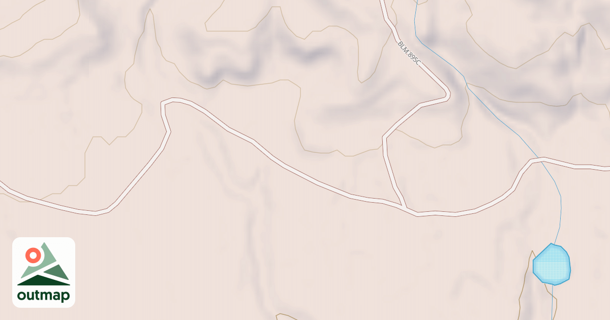 Map of BLM National GTLF Public Motorized Roads b5e294d1-042c-420c-8db1-d684b118a5c8