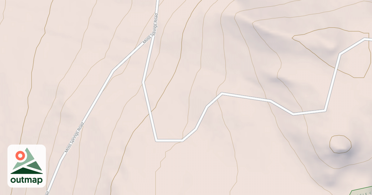Map of USFS National Forest System Roads {D82D6DA0-A031-4B0E-BFA3-F95C19430274}