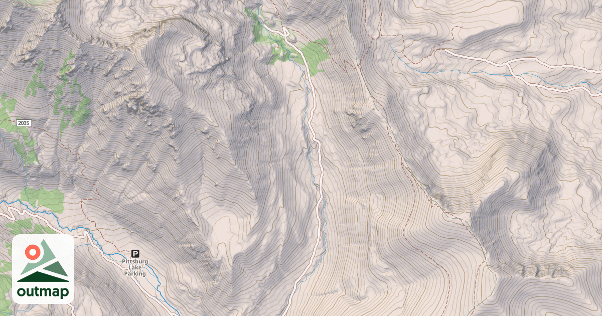 Map of ALTA DRY FORK