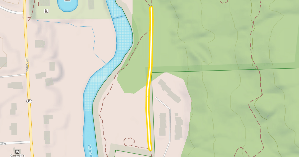 Map preview of North Branch River Path