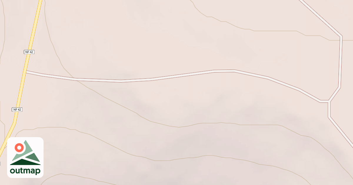 Map of USFS Motor Vehicle Use Map Roads {55A7C0F5-487C-4CD8-BA36-D6BC8C460E43}