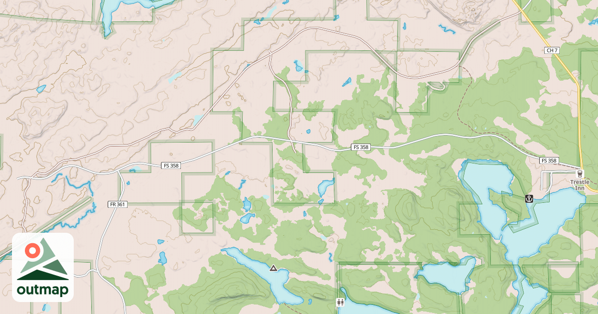 Map of HOIST LAKE