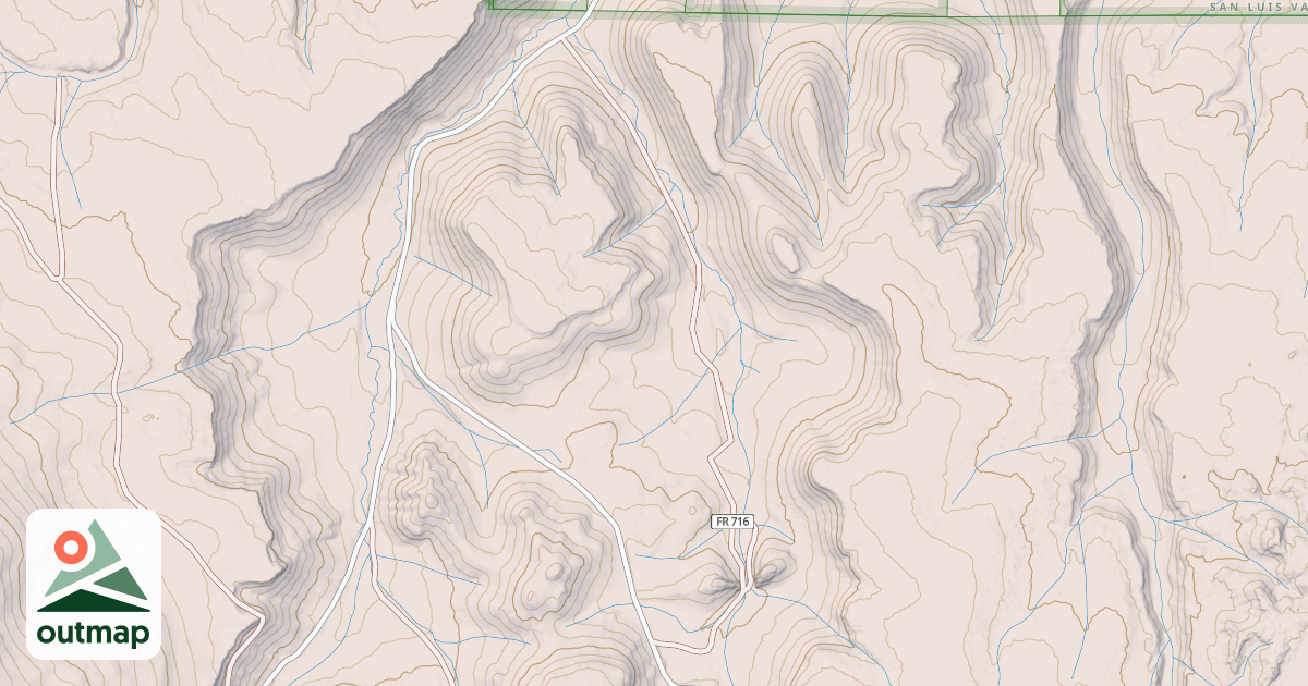 Map of BIG SPRING CR
