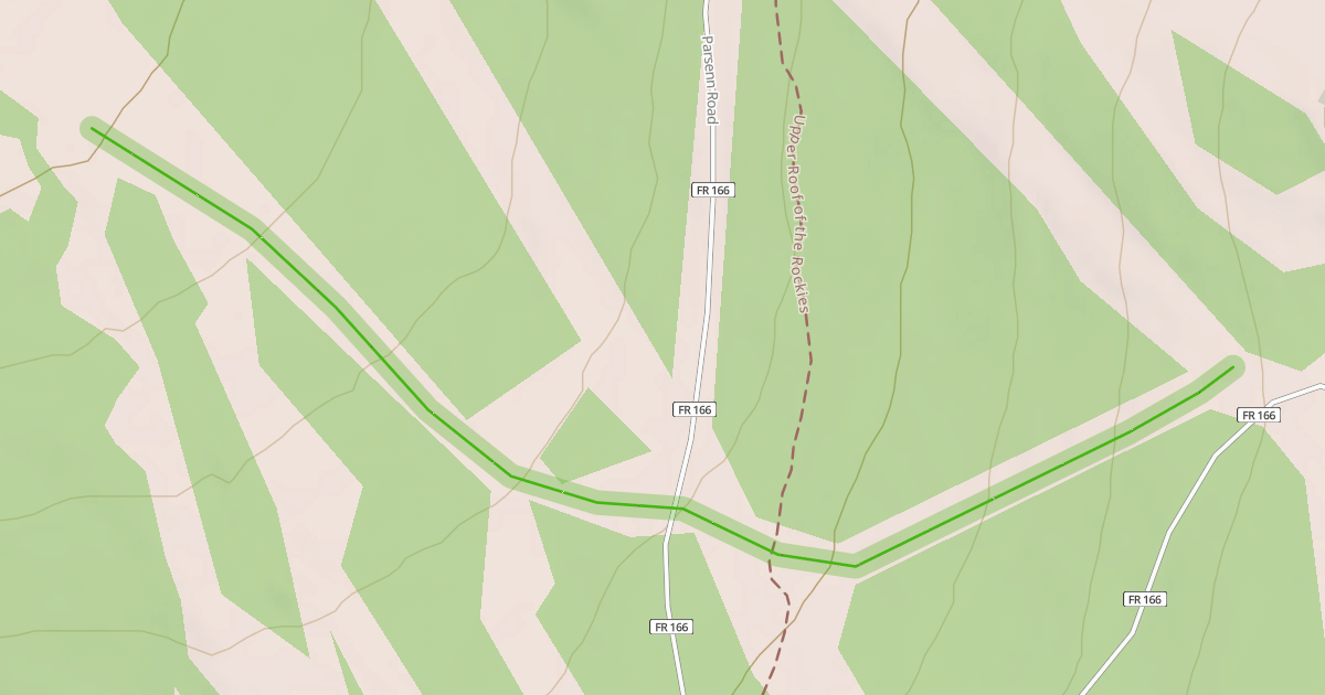Map preview of Lonesome Whistle Upper