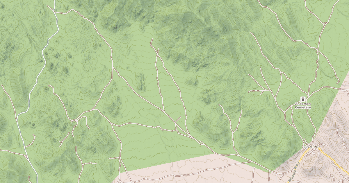 Map preview of MEXICAN SPRING ROAD