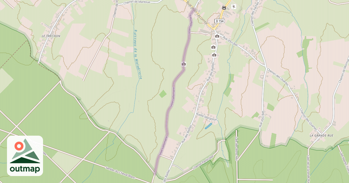 Map of Voie Lallemant
