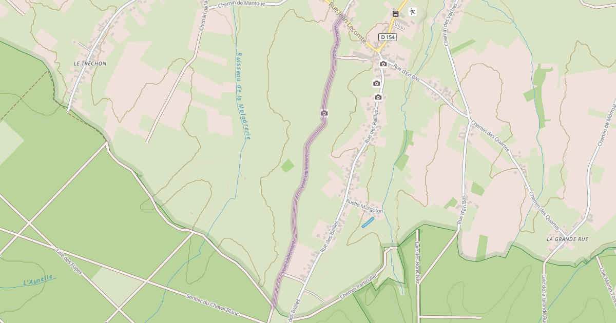 Map preview of Voie Lallemant