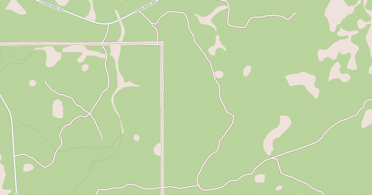 Map preview of USFS National Forest System Roads {1FE6E94F-6831-47C8-BA79-D3FF215CA230}