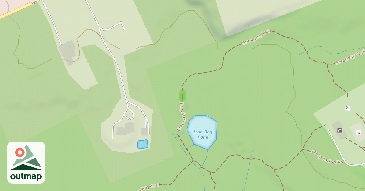 Map of Greenway Trail