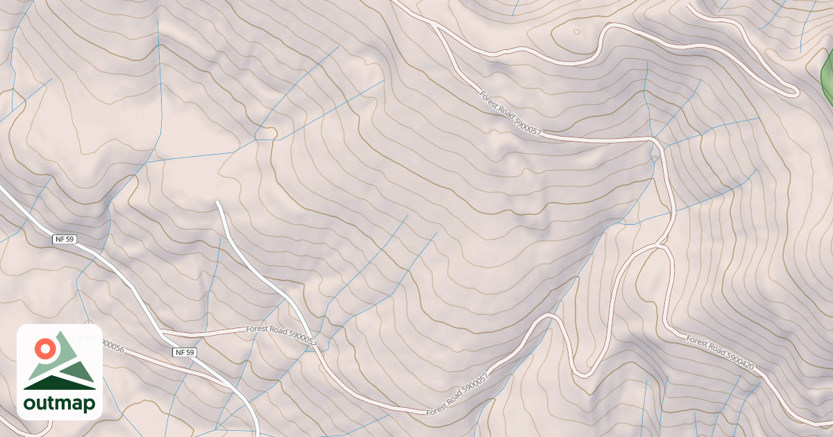 Map of OLD COPPER