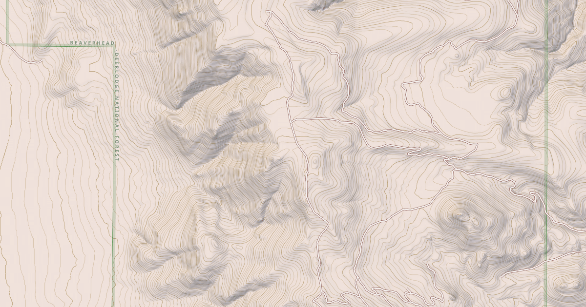 Map preview of BULL MOUNTAIN