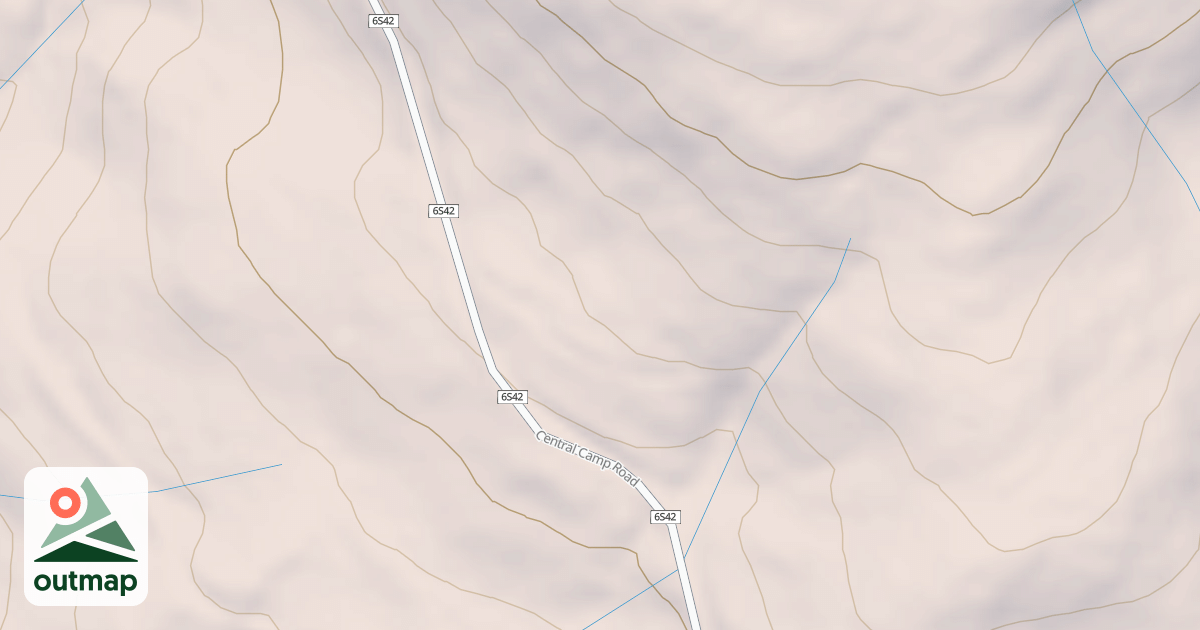 Map of CENTRAL CAMP T4