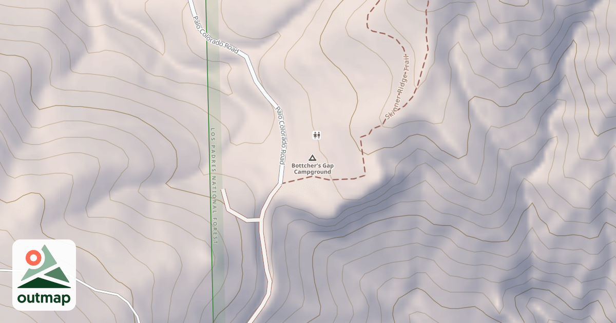Map of BOTTCHERS CG.