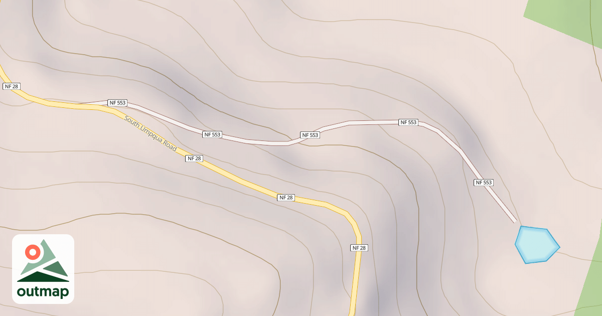 Map of BILLIE LYNN SPRING