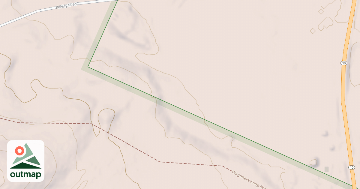 Map of Bypass Trail