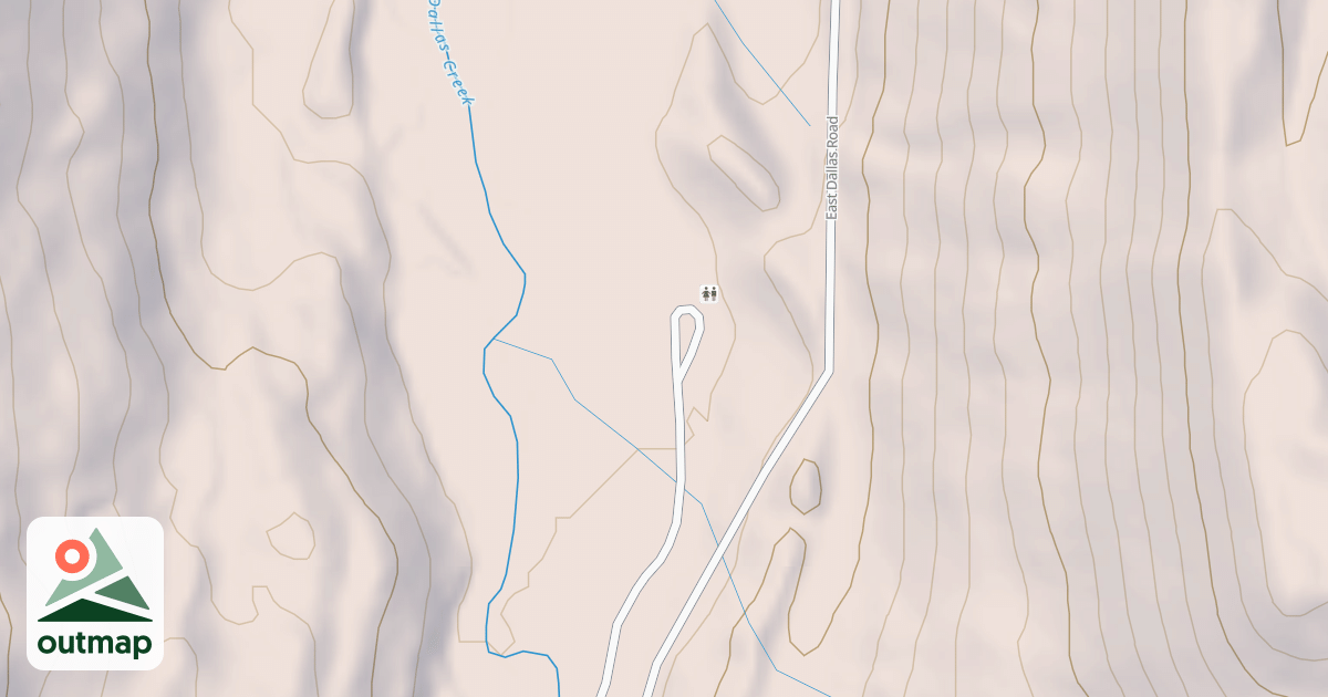 Map of EAST DALLAS SPUR