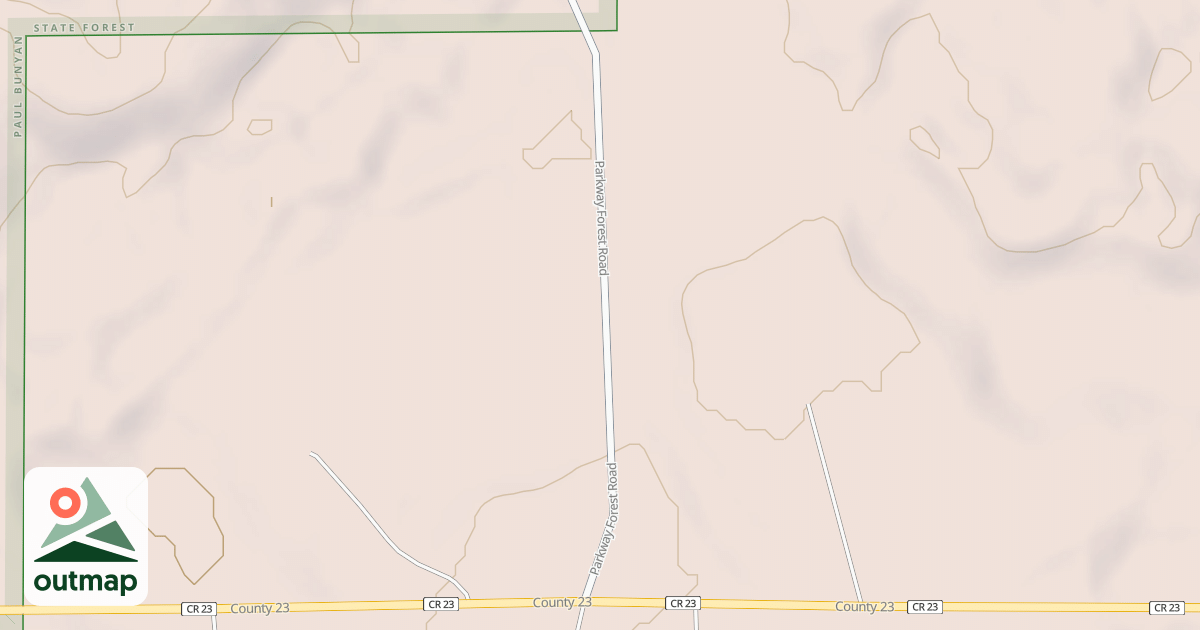 Map of Round River Drive