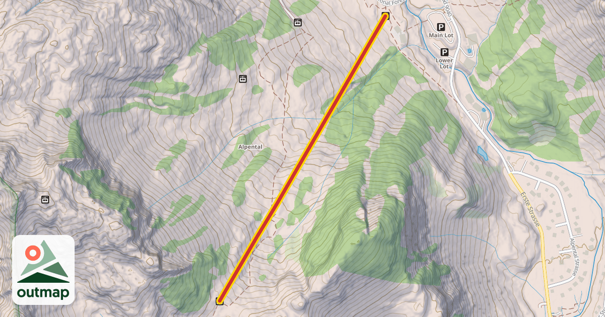 Map of Armstrong Express