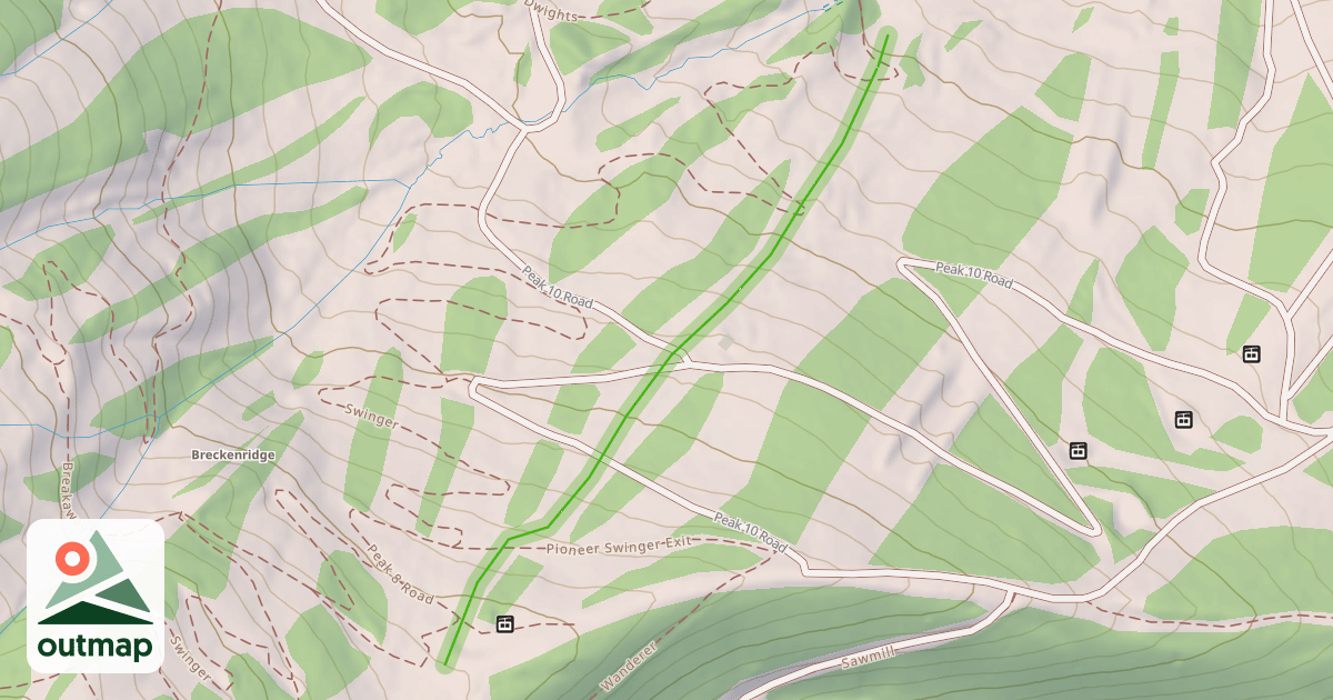 Map of Power line