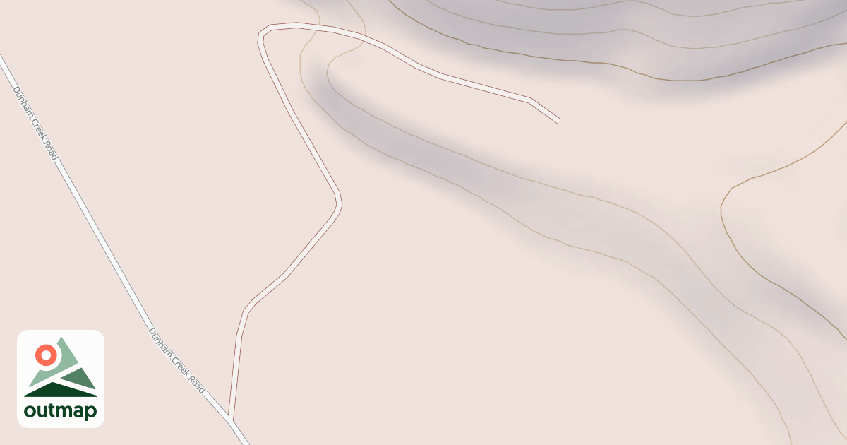 Map of MONTURE PIT SPUR