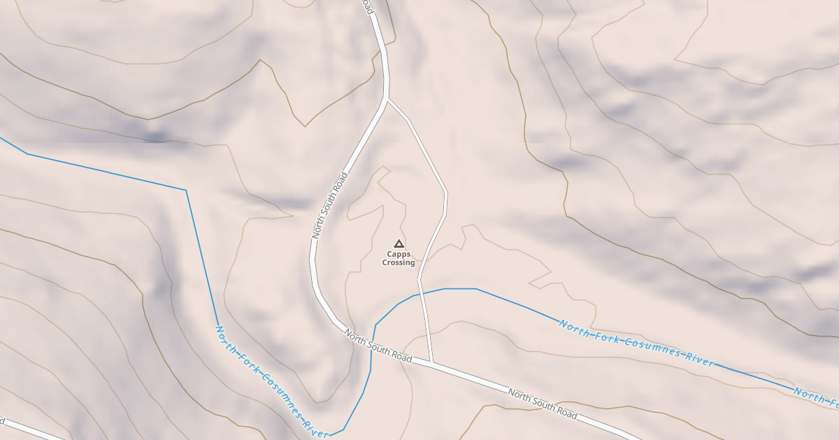 Map preview of CAPPS CROSSING LOOP