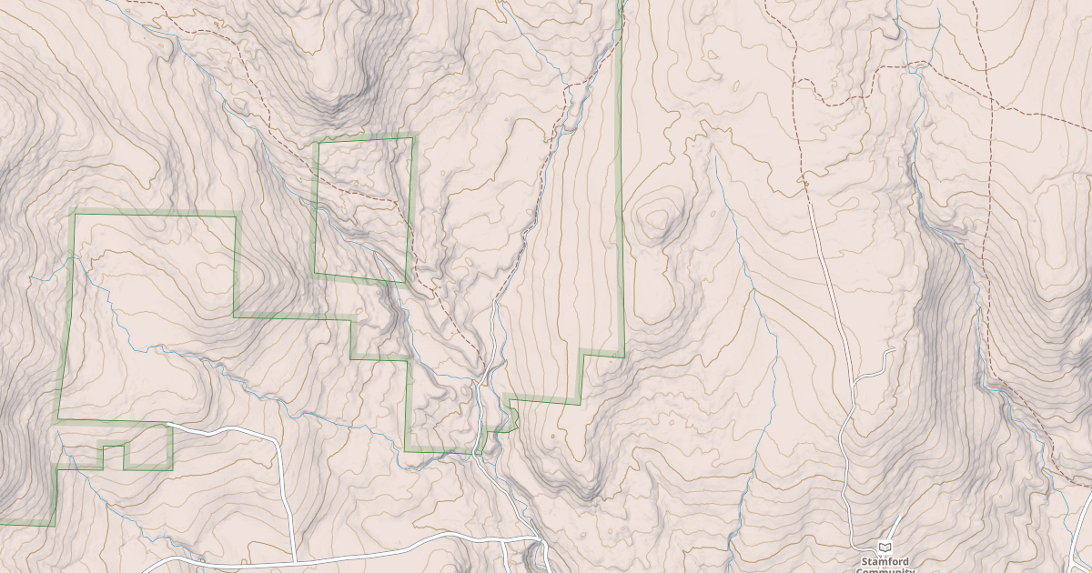 Map preview of ROARING BROOK