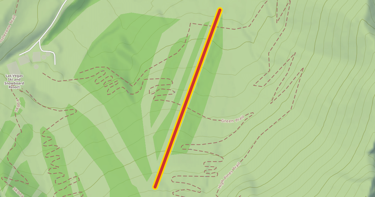 Map preview of Ponderosa