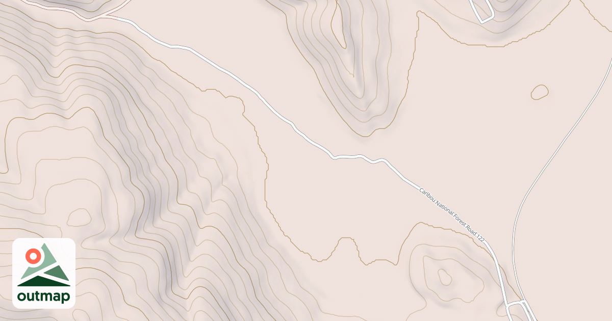 Map of DRY CANYON