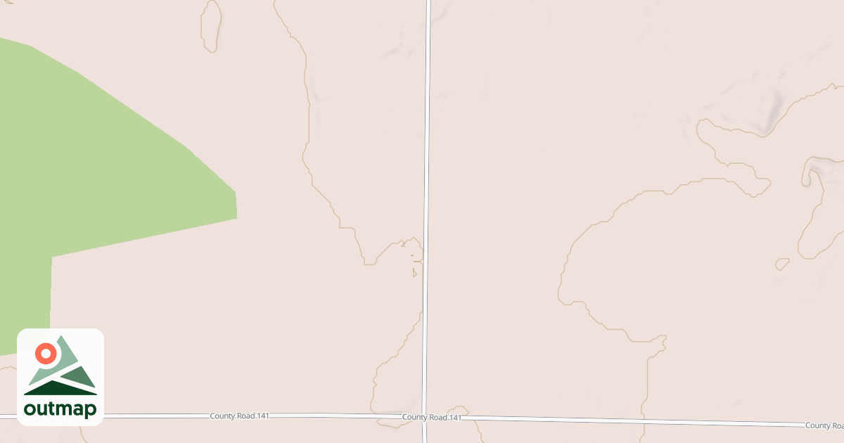 Map of Matthew Lourey State Trail