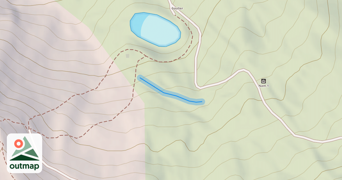 Map of Caudéras