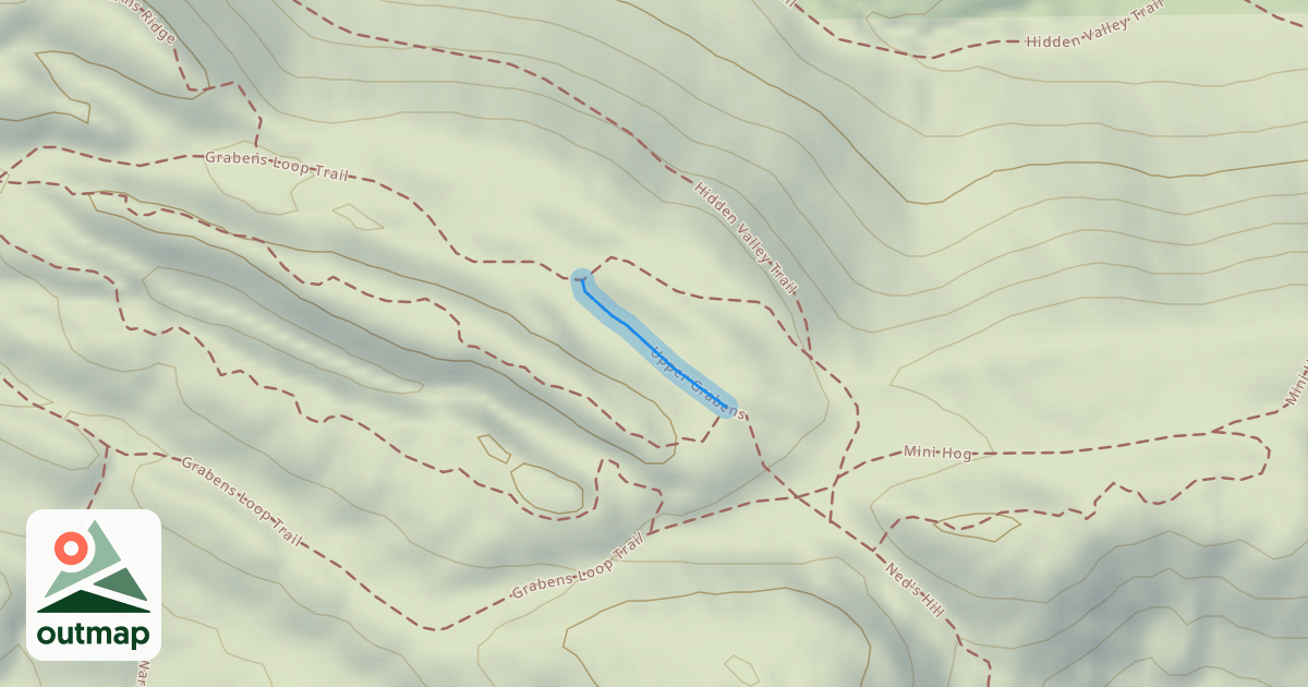 Map of Upper Grabens